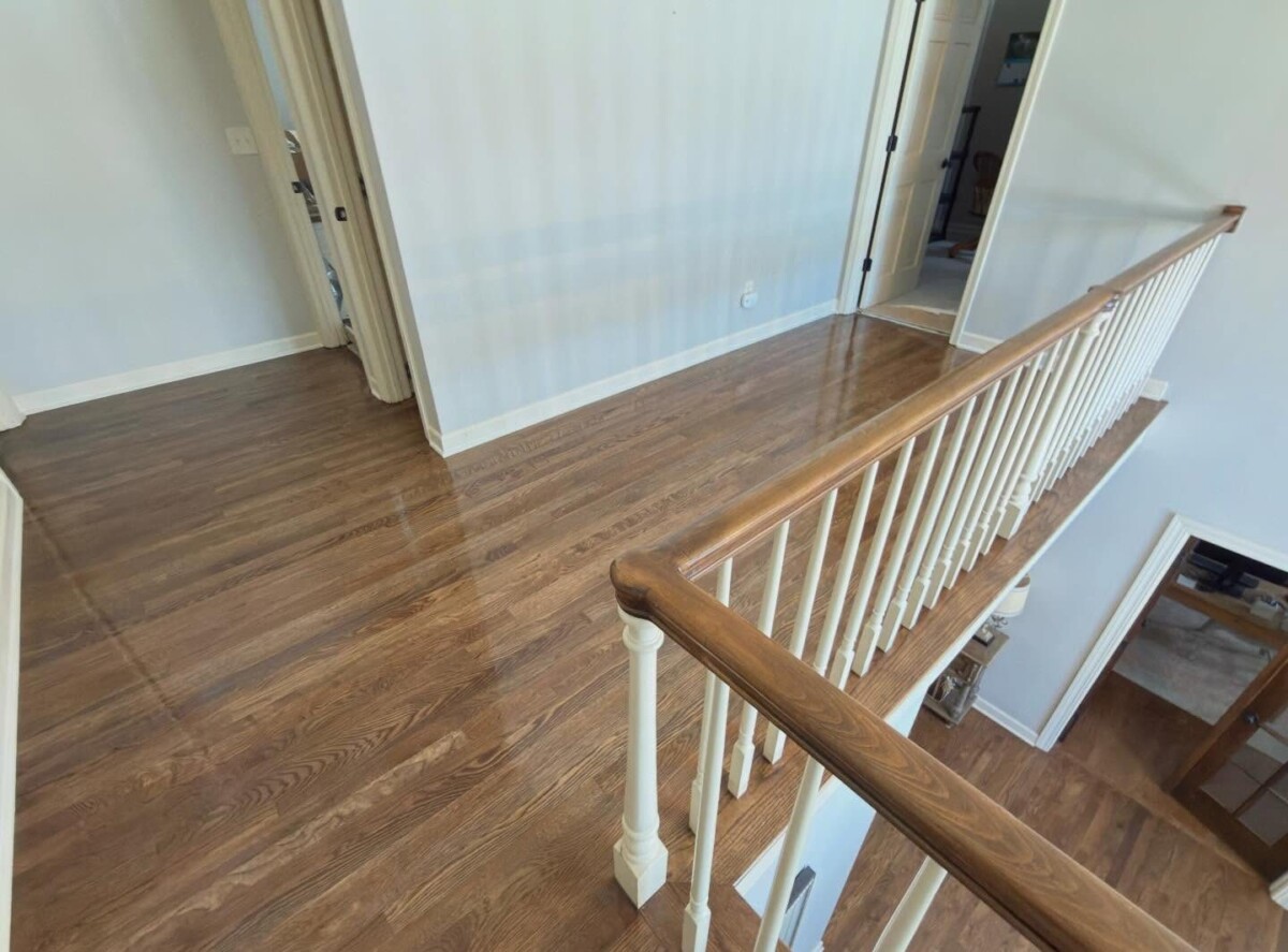 Custom Stairs project by DCQ Wood Flooring