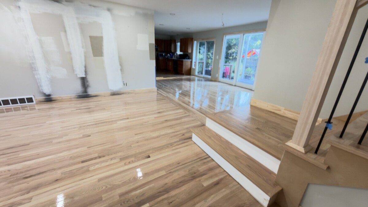 Hardwood Install project by DCQ Wood Flooring