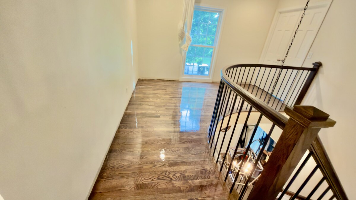 Custom Stairs project by DCQ Wood Flooring
